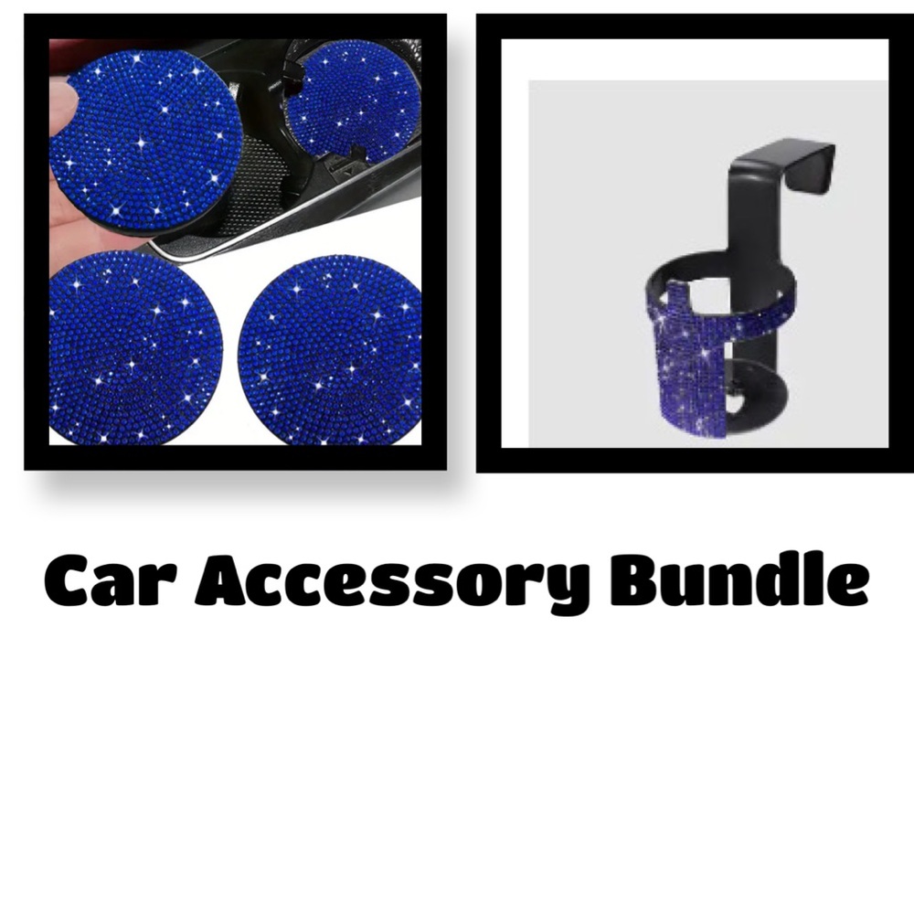 Royal Blue Car Accessory Bundle
